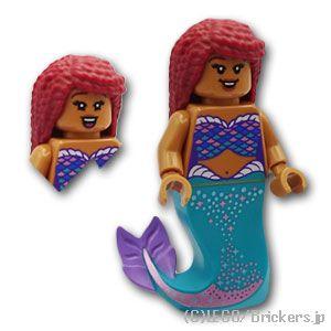 レゴ ディズニー ミニフィグ アリエル - リトル・マーメイド(実写版) |LEGOの人形