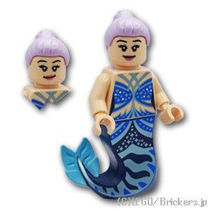 レゴ ディズニー ミニフィグ カリーヌ - リトル・マーメイド(実写版) |LEGOの人形