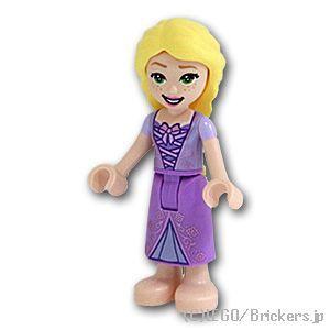レゴ レゴ ミニフィギュア ディズニープリンセス ミニフィグ ラプンツェル - 塔の上のラプンツェル...
