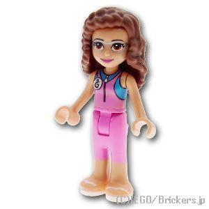 レゴ フレンズ ミニフィグ オリビア - ウェットスーツ(41376) | lego 人形