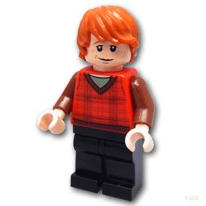 レゴ ハリー・ポッター ミニフィグ ロン・ウィーズリー - ブラック私服 | lego フィギュア ...