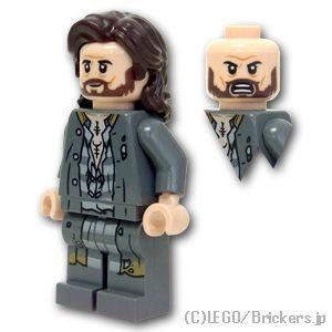 レゴ ハリー・ポッター ミニフィグ ばら売り シリウス・ブラック プリントレッグ | lego 人形