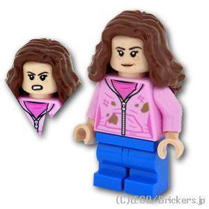 レゴ ハリー・ポッター ミニフィグ ハーマイオニー・グレンジャー - 汚れたピンクのジャケット |LEGOの人形｜brickers