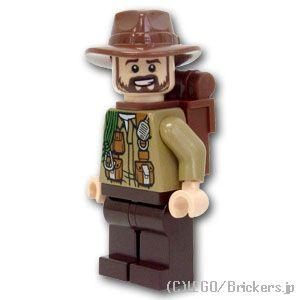 レゴ ジュラシック・ワールド ミニフィグ ばら売り シンジン・プレスコット | lego 人形