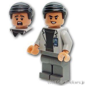 レゴ ジュラシック・ワールド ミニフィグ ドクター・ウー(75976) | lego 人形