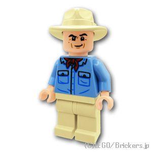 レゴ ジュラシック・ワールド ミニフィグ アラン・グラント博士 - ジュラシック・ワールド |LEG...