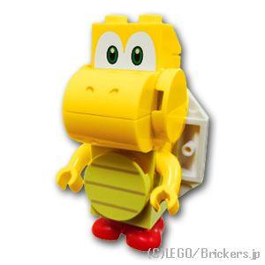 レゴ スーパーマリオブラザーズ ミニフィグ 赤いノコノコ - スーパーマリオブラザーズ |LEGOの...