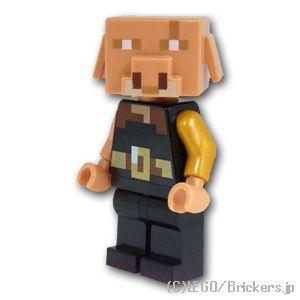 レゴ マインクラフト ミニフィグ ピグリンブルート - マインクラフト |LEGOの人形