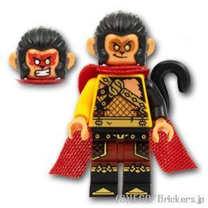 レゴ モンキーキッド ミニフィグ 邪悪なマカク |LEGOの人形