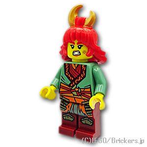 レゴ ニンジャゴー ミニフィグ ワイルドファイア - ニンジャゴー ドラゴンライジング |LEGOの...