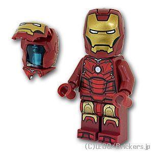 レゴ スーパー・ヒーローズ ミニフィグ アイアンマン マーク3 |LEGOの人形
