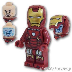 LEGO（レゴ） スーパー・ヒーローズ ミニフィグ アイアンマン - マーク