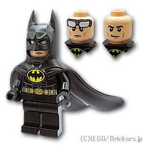レゴ スーパー・ヒーローズ ミニフィグ バットマン - マスクとマント一体型 |LEGOの人形