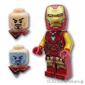 レゴ スーパー・ヒーローズ ミニフィグ アイアンマン マーク85 - アベンジャーズ |LEGOの人...