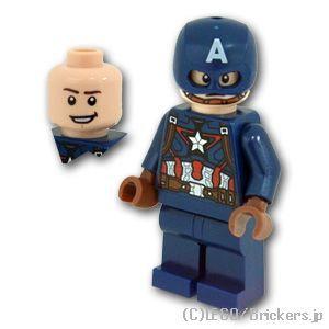レゴ スーパー・ヒーローズ ミニフィグ キャプテン・アメリカ | lego 人形