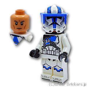 レゴ スター・ウォーズ ミニフィグ クローン ヘビートルーパー - 501大隊 |LEGOの人形