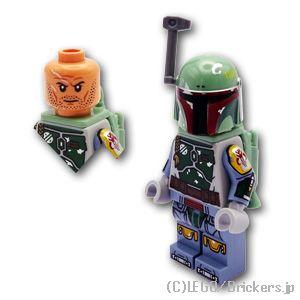 レゴ スター・ウォーズ ミニフィグ ボバ・フェット - ジェットパック |LEGOの人形