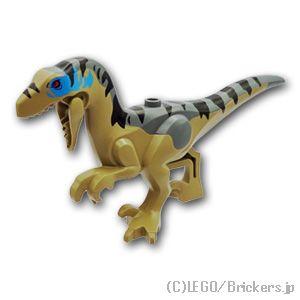 レゴ パーツ ばら売り #Raptor18 ヴェロキラプトル - ジュラシック・ワールド／復活の日：...