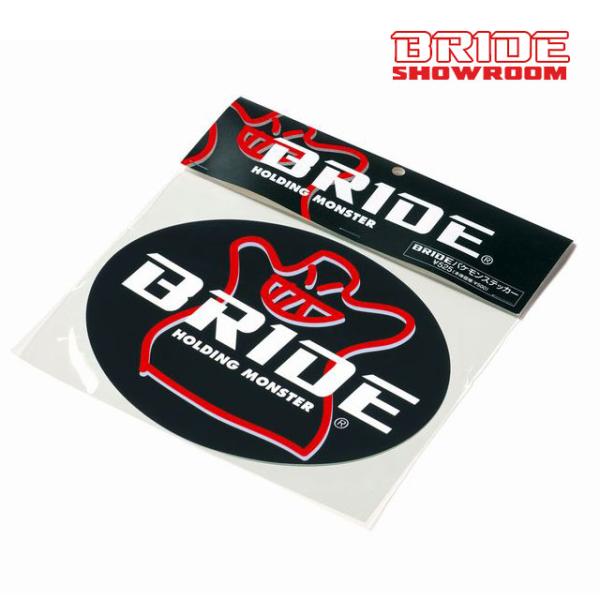 BRIDE ブリッド BRIDE楕円ステッカー ブリッド品番：HS0004