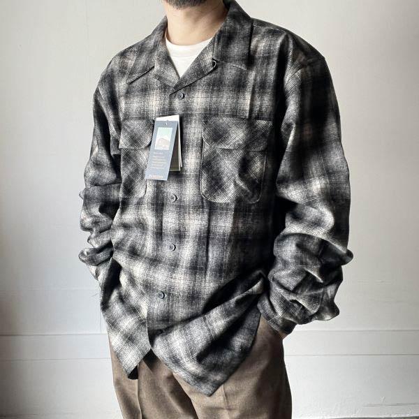 新品 PENDLETON ペンドルトン オンブレ チェック ボードシャツ XL-TALL 黒グレー ...