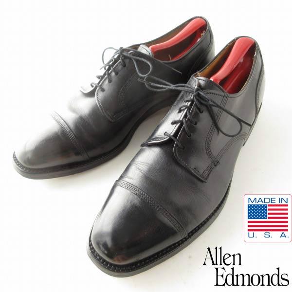 USA製 アレンエドモンズ Hampstead キャップトゥ シューズ 黒 10D 28cm アメリ...