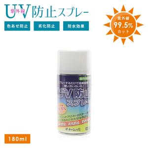 UV防止 スプレー 180ml 紙 インクジェット 光沢紙 普通紙 色あせ防止 劣化防止 防水効果 ポスター 印刷物 プロ 写真  父の日 プレゼント｜bridge