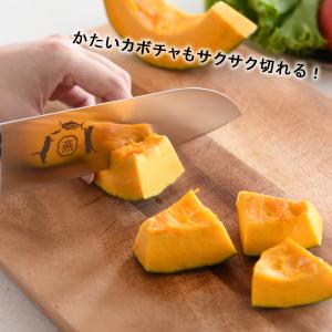 包丁 三徳包丁 日本製 ステンレス 猫 万能包...の詳細画像5