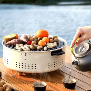七輪 鍋 美味しい炭火焼き バーベキュー 屋外...の詳細画像1