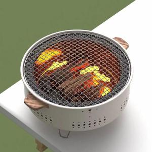 七輪 鍋 美味しい炭火焼き バーベキュー 屋外...の詳細画像3