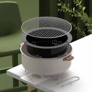 七輪 鍋 美味しい炭火焼き バーベキュー 屋外...の詳細画像4