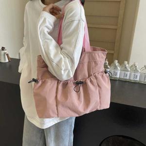おしゃれ 軽量 通勤バッグ ドローコード仕様 ...の詳細画像4
