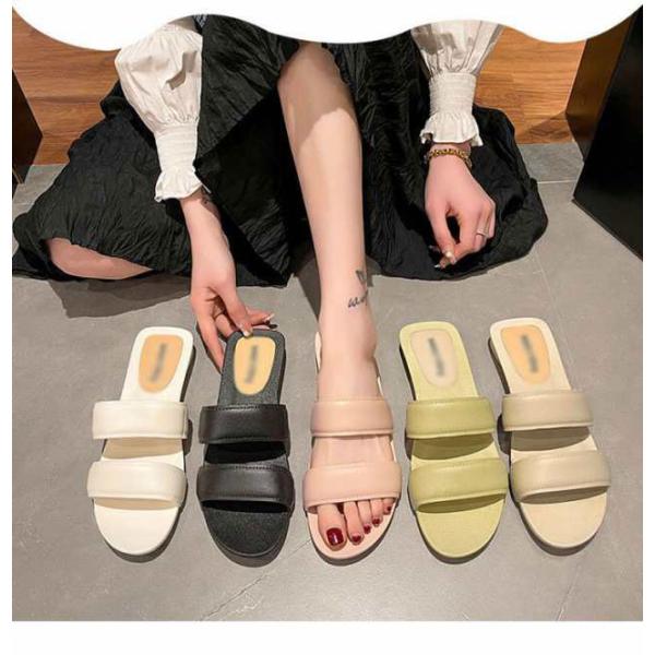 ベルトサンダル レディース ぺたんこ ダブルベルト ベランダ コンフォート リカバリーサンダル スリ...