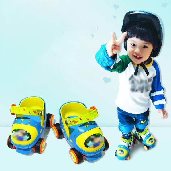 送料無料 ローラースケート スケート 子供用 スケート練習 プッシュでサイズ調整可能 インラインスケ...