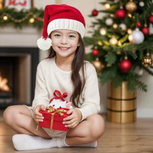 クリスマス帽子 サンタハット 4枚セット ニッ...の詳細画像1