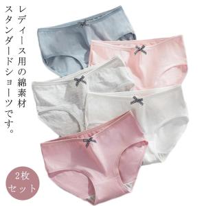 ショーツ2枚セット 女の子 女性 パンツ 肌着 ...の商品画像