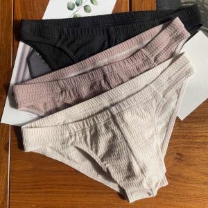 ブリーフ メンズビキニ コットン 立体縫製 ビ...の詳細画像1