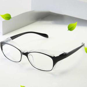 花粉メガネ 花粉 保護メガネ クリア フード付...の詳細画像1
