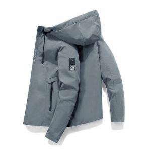 軽量 保温性 防風 ジャケット パーカー ウィ...の詳細画像1