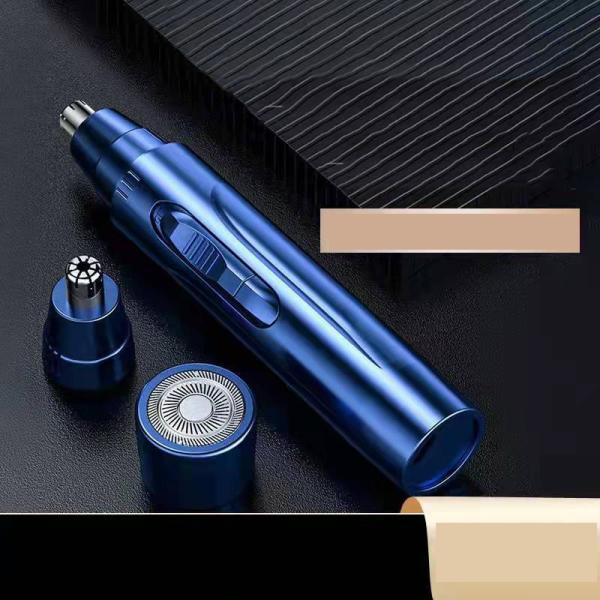 USB充電式/乾電池式 鼻毛カッター 電動 耳毛カッター 鼻毛シェーバー 髭剃り 一台多役 鼻毛トリ...