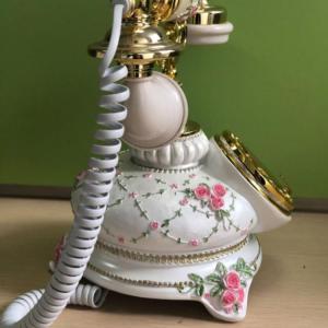 アンティーク電話機 レトロ電話機 有線電話 回...の詳細画像3
