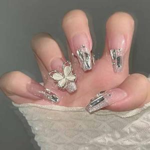かわいい ジェルネイルシール 24枚入り ネイ...の詳細画像1
