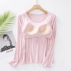 パット付 パット付長袖Tシャツ 長袖Tシャツ ...の詳細画像4