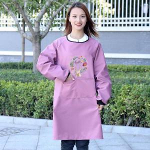 大きなポケット 防水 裏起毛 裏フリース 割烹...の詳細画像2