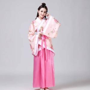 レディース 中国古風 漢服 チャイナ服 花柄 ...の詳細画像1