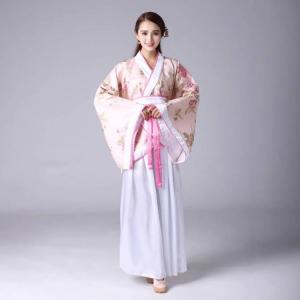 レディース 中国古風 漢服 チャイナ服 花柄 ...の詳細画像2
