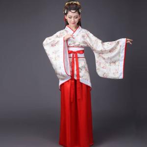 レディース 中国古風 漢服 チャイナ服 花柄 ...の詳細画像4