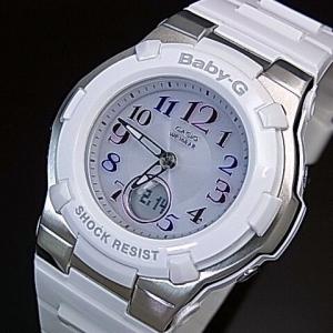 CASIO Baby-G カシオ ベビーG ソーラー電波腕時計 レディース ホワイト BGA-110...