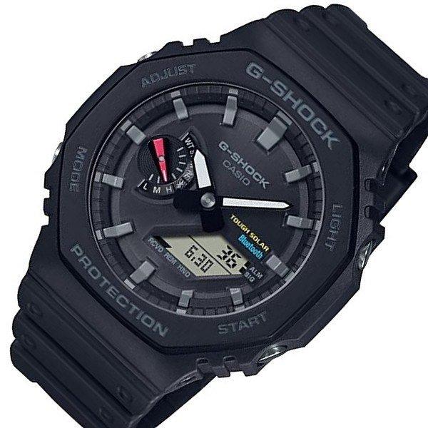 CASIO G-SHOCK カーボンコアガード構造 スマートフォンリンク ソーラー腕時計 アナデジモ...