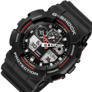 CASIO G-SHOCK カシオ Gショック アナデジ メンズ腕時計 ブラック GA-100-1A4 海外モデル｜BRIGHTヤフー店