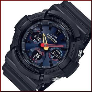 【訳あり外箱凹みあり】CASIO G-SHOCK カシオ Gショック ソーラー電波腕時計 アナデジモデル ブラック/ネオン 海外モデル GAW-100BMC-1A｜bright-bright